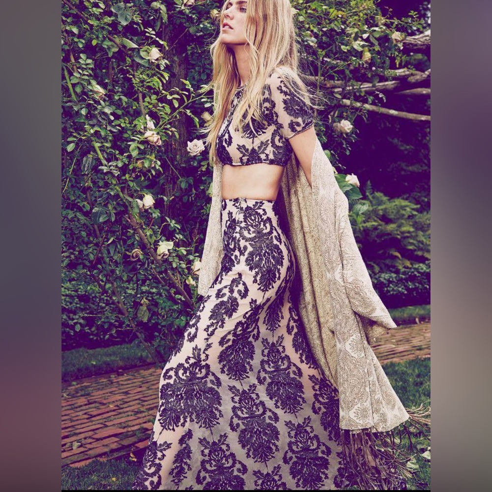 FOR LOVE AND LEMONS ETHEREAL CROP TOP **RARE**